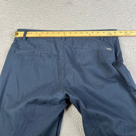 Volcom Chino Pants Mens 36x31 Blue Cotton Blend Straight Leg Skate Surf Casual - Picture 7 of 11